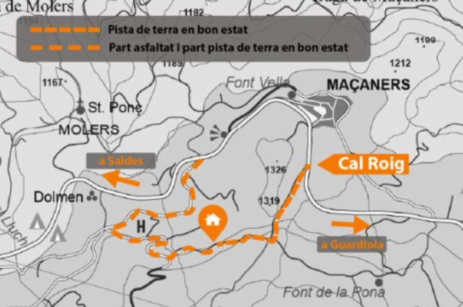 Saldés Cal Roig - Pedraforcaヴィラ エクステリア 写真